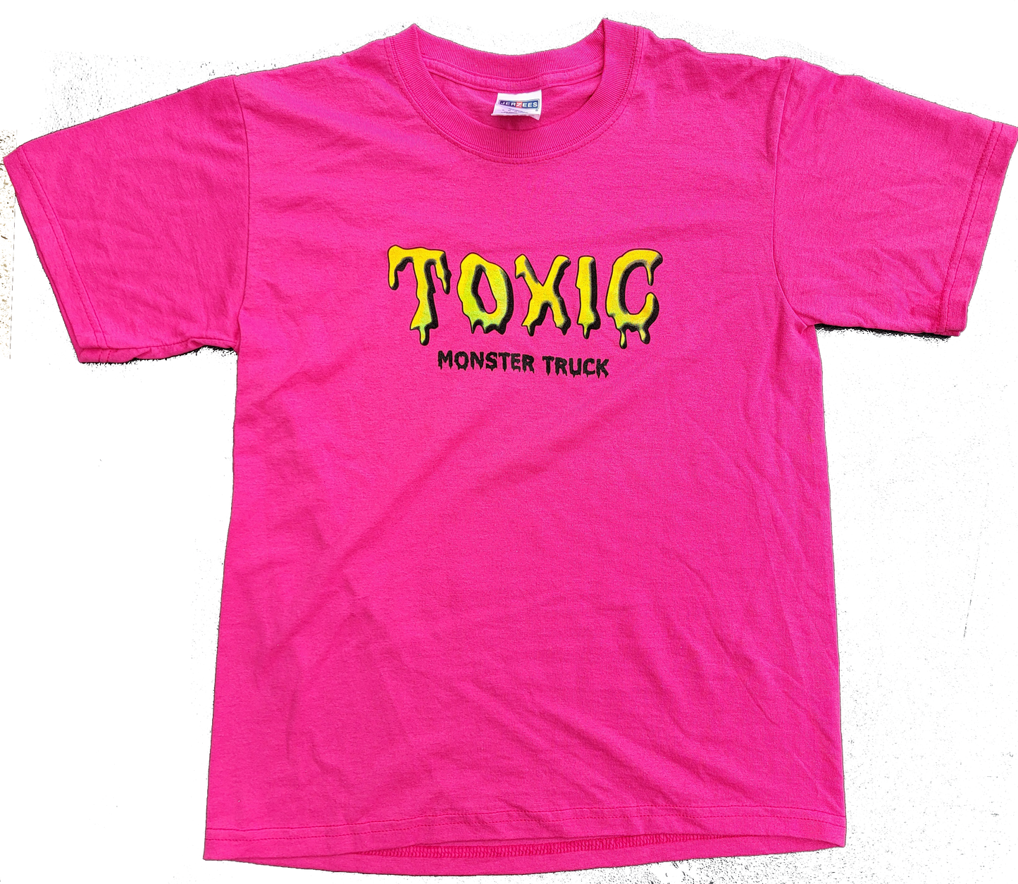 Toxic Hot Pink Logo T-Shirt