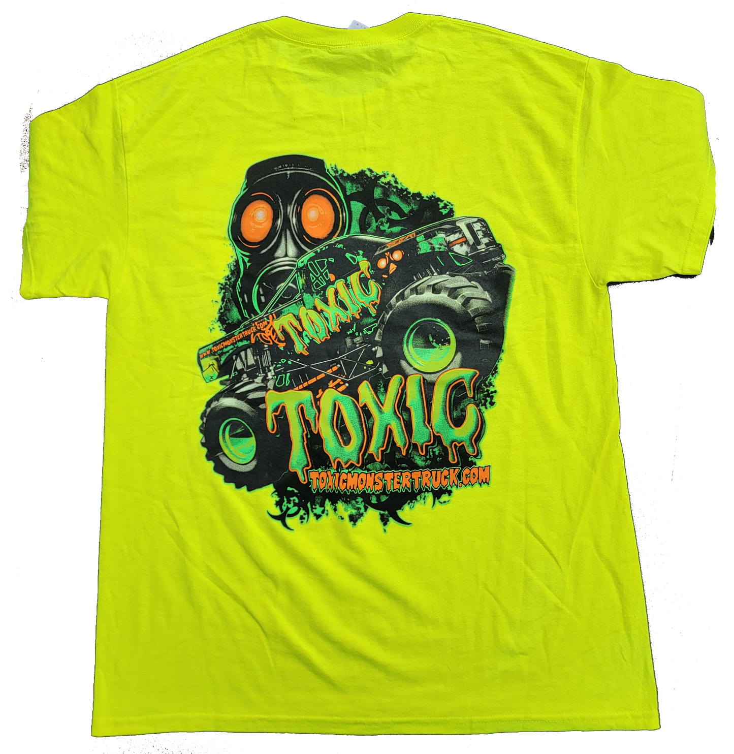 Warped x Toxic T-Shirt - Safety Green