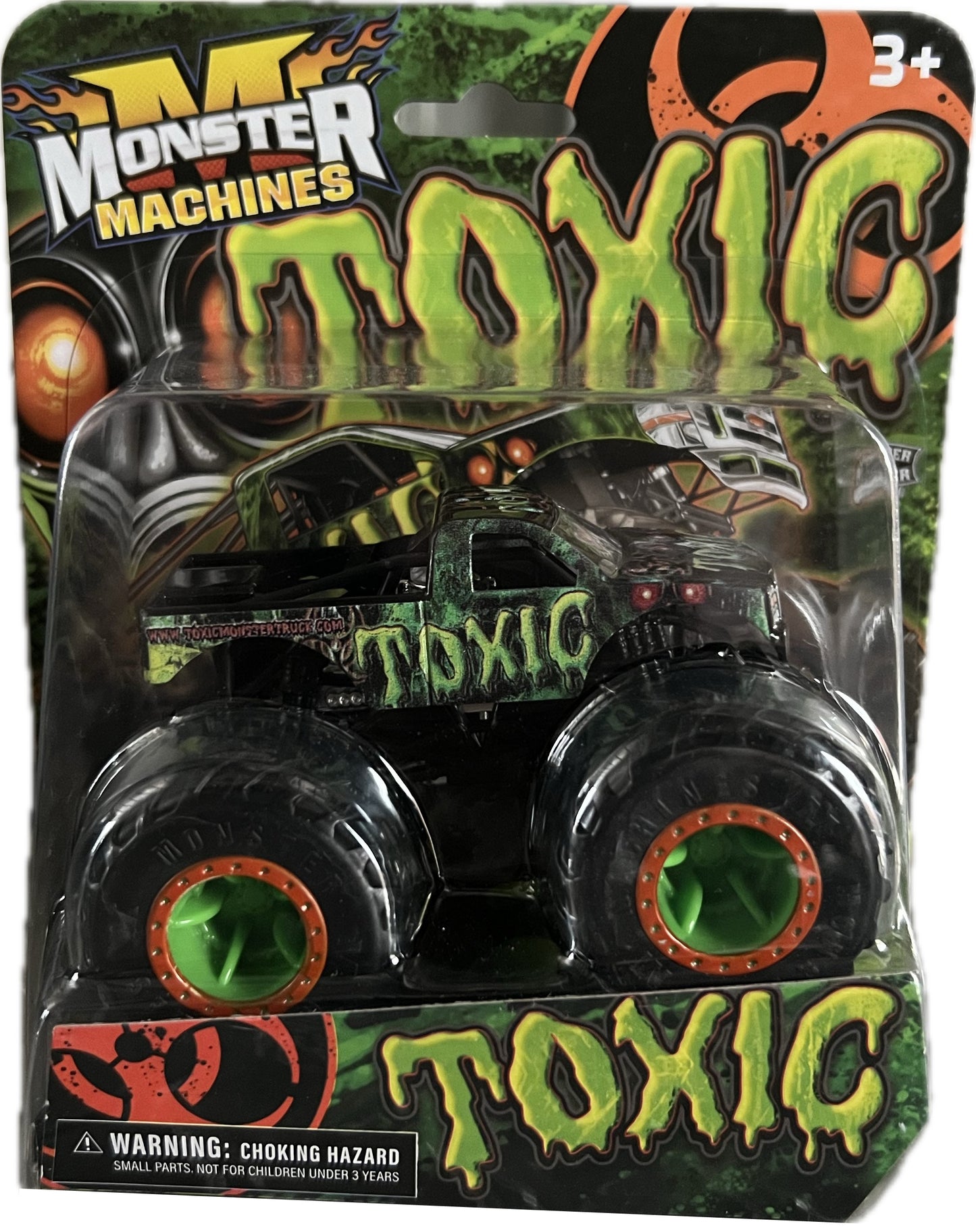 Official Toxic Monster Truck Toy • 1:64 Scale Die-Cast