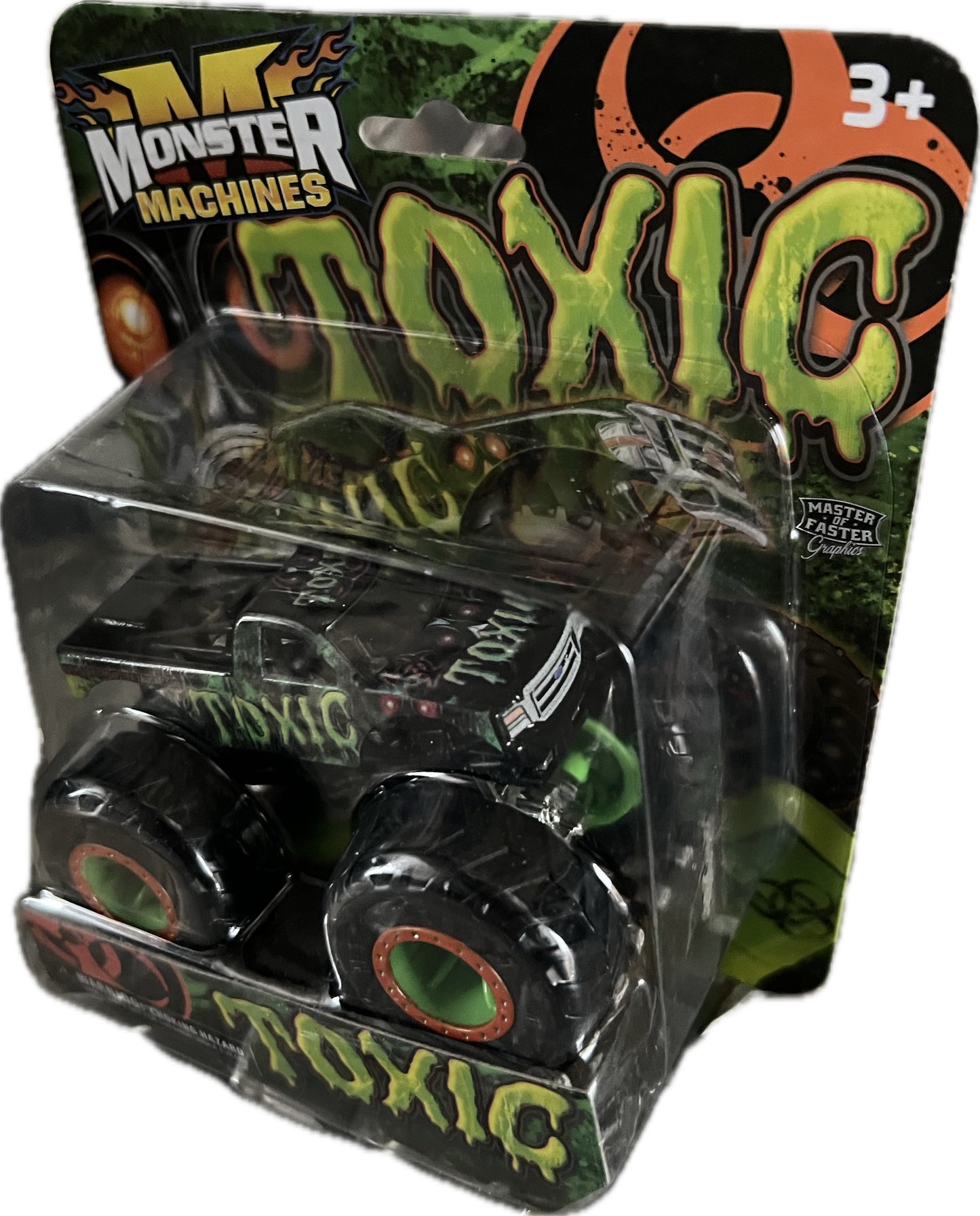 Official Toxic Monster Truck Toy • 1:64 Scale Die-Cast