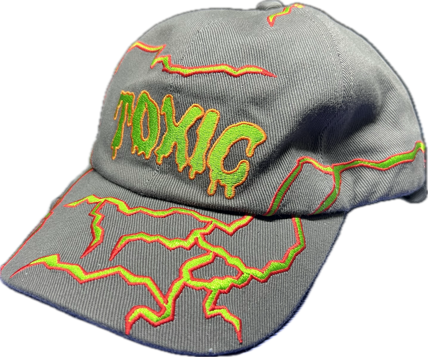 Toxic Embroidered Baseball Cap