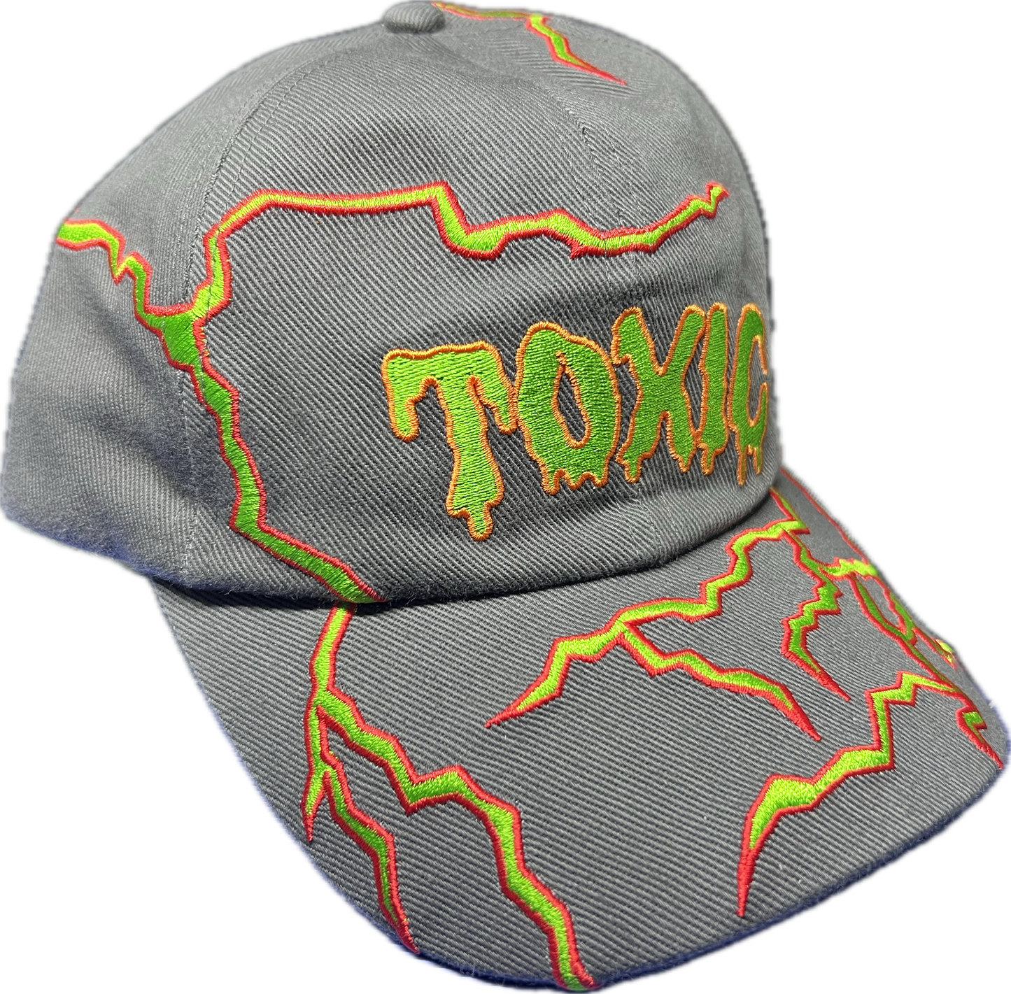 Toxic Embroidered Baseball Cap