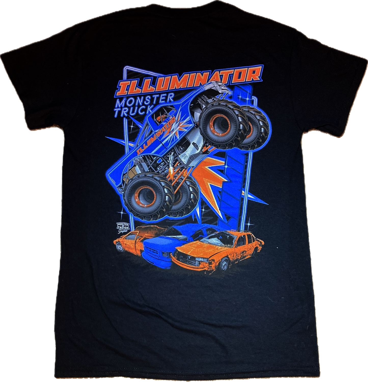 Illuminator Monster Truck T-Shirt Black