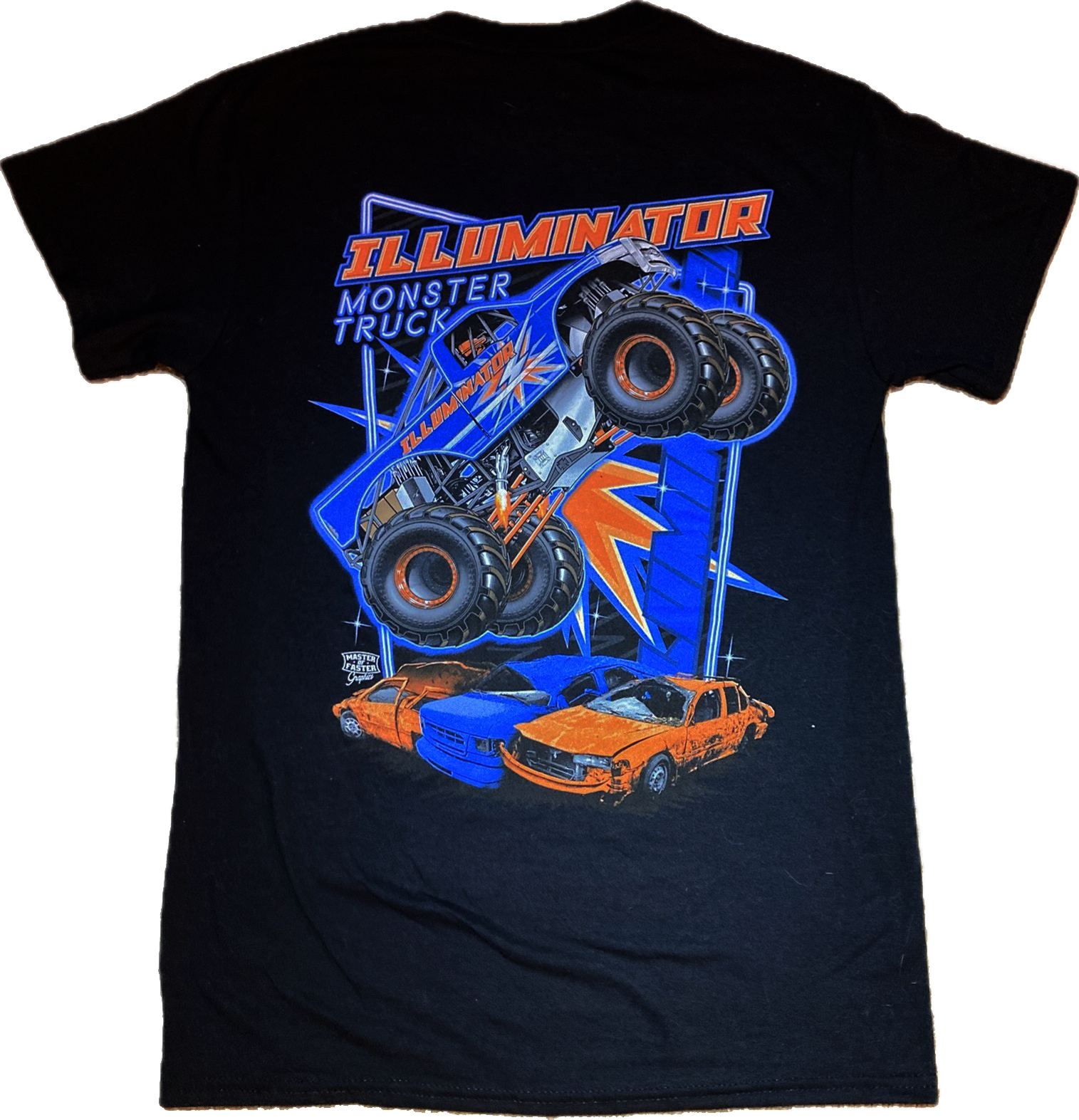 Illuminator Monster Truck T-Shirt Black