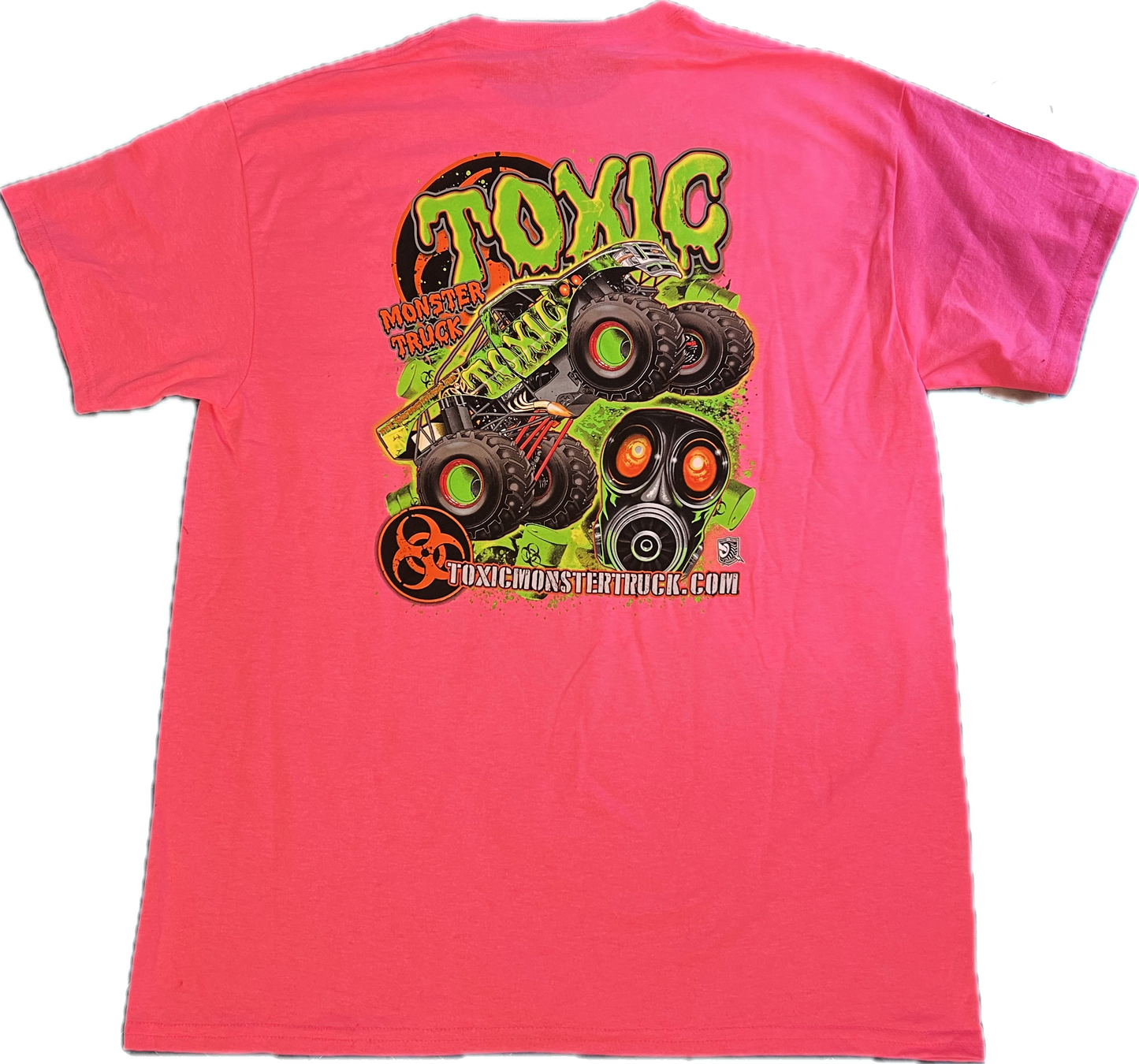 Toxic T-Shirt - Adult Bright Pink
